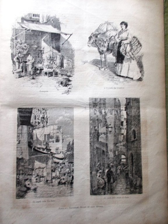 L'Illustrazione Italiana 27 Febbraio 1881 Gambetta Siracusa Camorra Parnell Roma