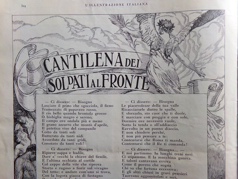 L'illustrazione Italiana 27 Giugno 1915 WW1 Aquileia Bologna Isonzo Malborghetto