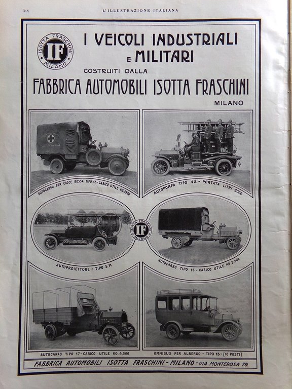 L'illustrazione Italiana 27 Giugno 1915 WW1 Aquileia Bologna Isonzo Malborghetto