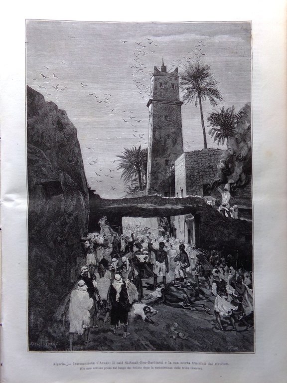 L'Illustrazione Italiana 27 Luglio 1879 Scavi Acerra Sessola Rivolta in … | Immagine Gallery 4