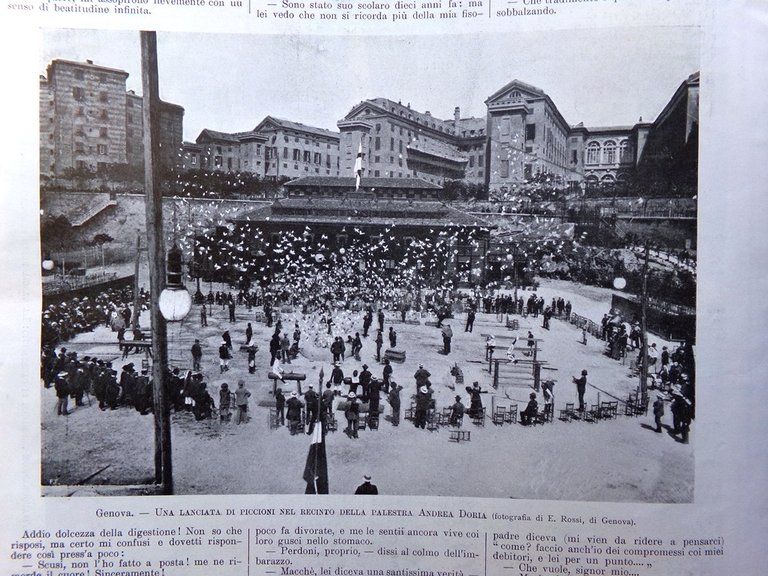 L'Illustrazione Italiana 27 Maggio 1900 Arena Milano Lago Vito Bacino …