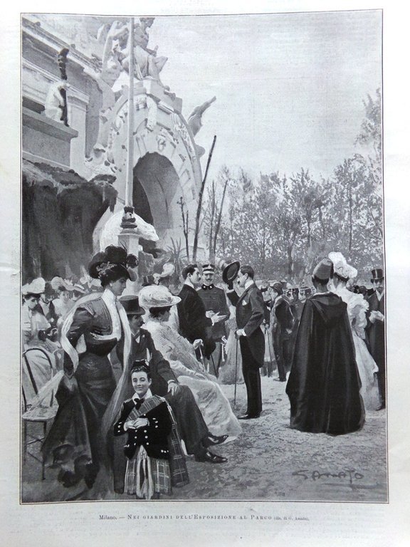 L'Illustrazione Italiana 27 Maggio 1906 Inaugurazione Traforo del Sempione Ibsen