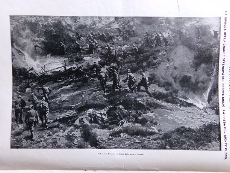 L'Illustrazione Italiana 27 Maggio 1917 WW1 Monte Cucco Cervignano Lega …