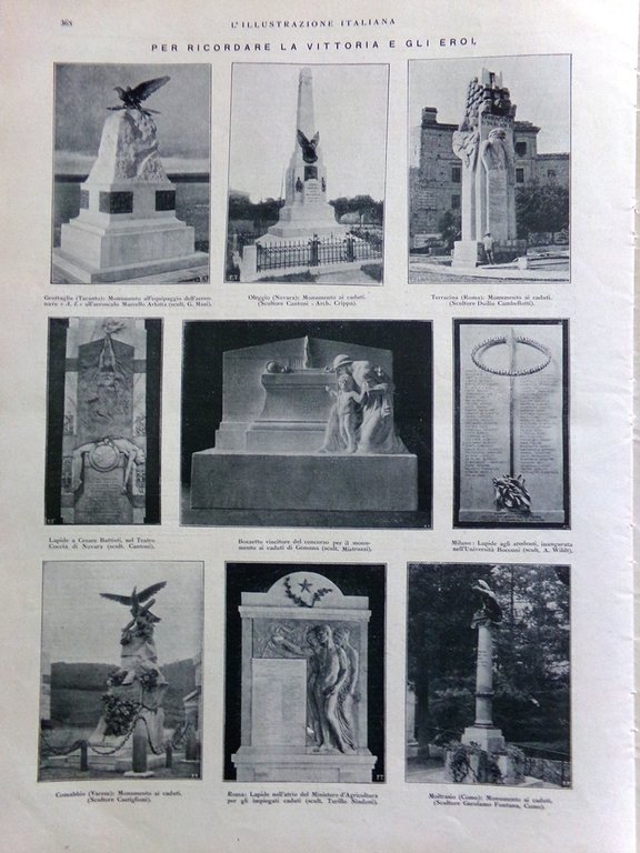 L'Illustrazione Italiana 27 Marzo 1921 Annessione Trieste Morselli Siviglia Eroi