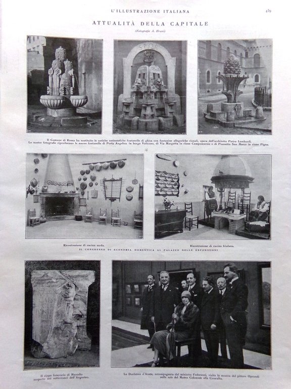 L'Illustrazione Italiana 27 Novembre 1927 Museo di Ancona Soviet Commercio …
