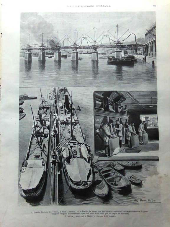 L'Illustrazione Italiana 27 Settembre 1903 Porto Genova Asiago Rivolta Macedonia