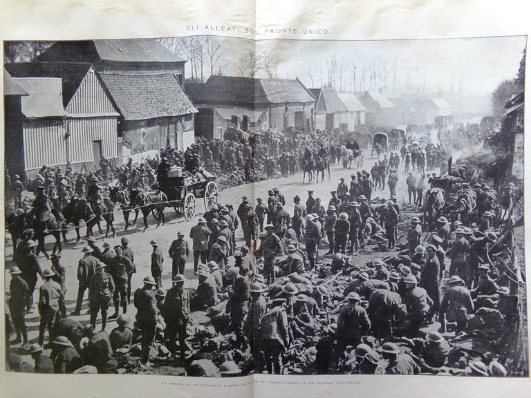L'Illustrazione Italiana 28 Aprile 1918 WW1 Reims Piave Guerra in …
