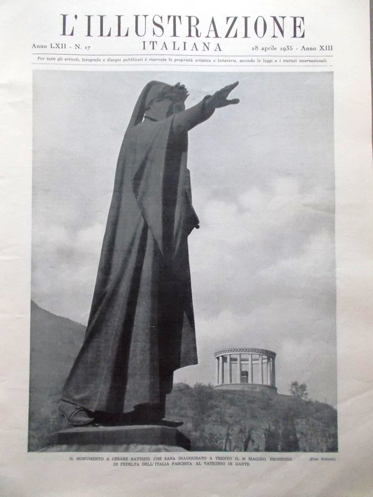 L'Illustrazione Italiana 28 Aprile 1935 Speciale La Spezia Pacelli Tennis … | Immagine principale