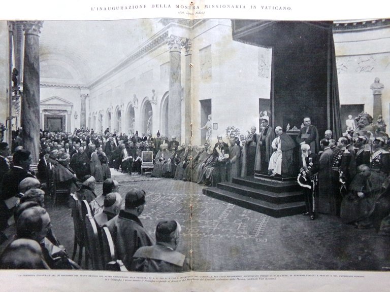 L'Illustrazione Italiana 28 Dicembre 1924 Poste Mostra Vaticano Pacchetti Sala | Immagine Gallery 4