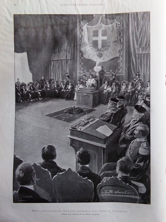 L'Illustrazione Italiana 28 Gennaio 1906 De Amicis Casa Riposo di …