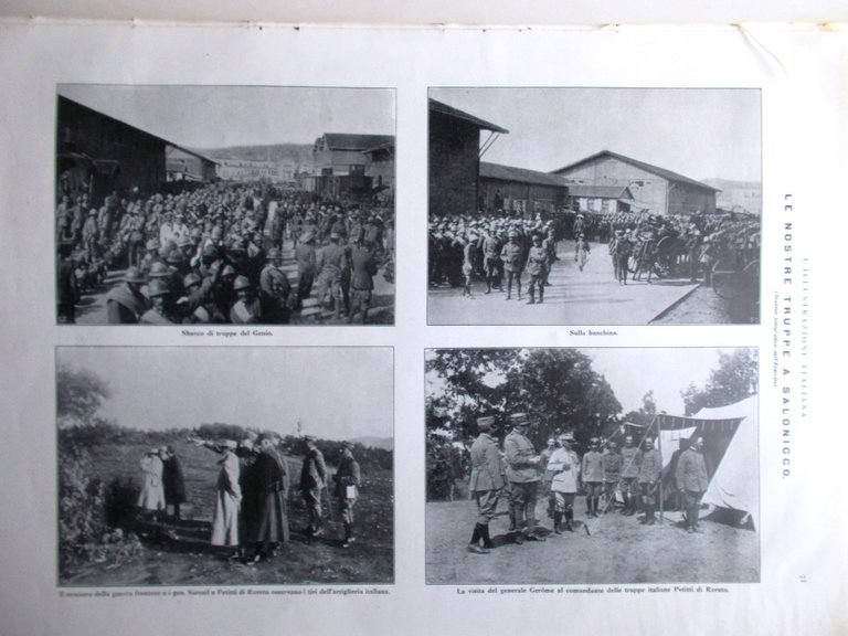 L'Illustrazione Italiana 28 Gennaio 1917 WW1 UC12 Zuara Marsica Filzi …