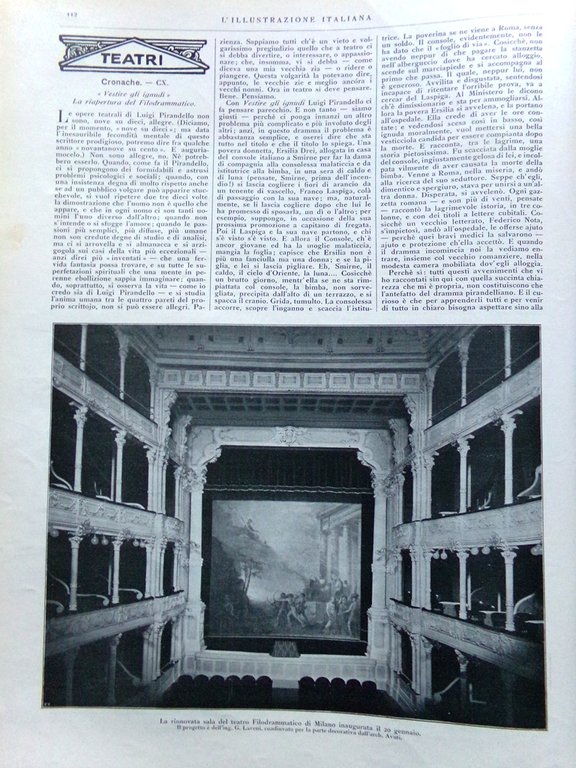 L'Illustrazione Italiana 28 Gennaio 1923 Occupazione Francese Ruhr Brera Tracia