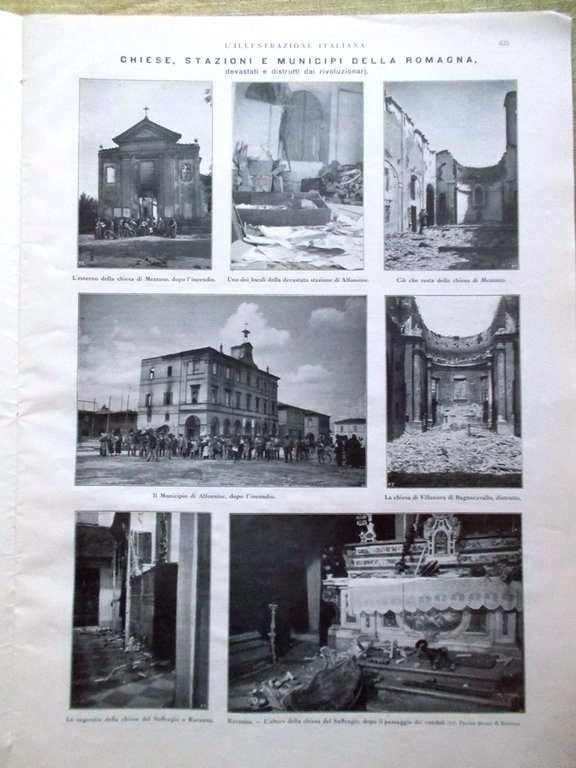 L'illustrazione Italiana 28 Giugno 1914 Fiuggi Infermiere Chiese Romagna Milano