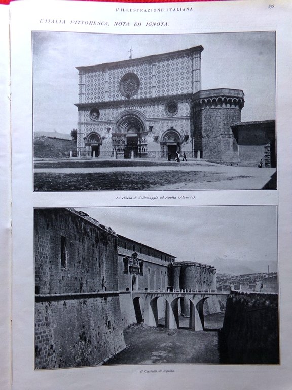 L'Illustrazione Italiana 28 Giugno 1925 Mussolini Perugia Aquila Museo Trieste | Immagine Gallery 2