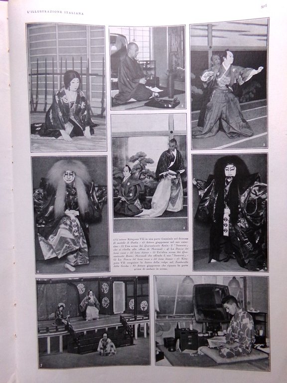 L'illustrazione Italiana 28 Giugno 1931 Paderewski Teatro Giapponese Spagna Siro