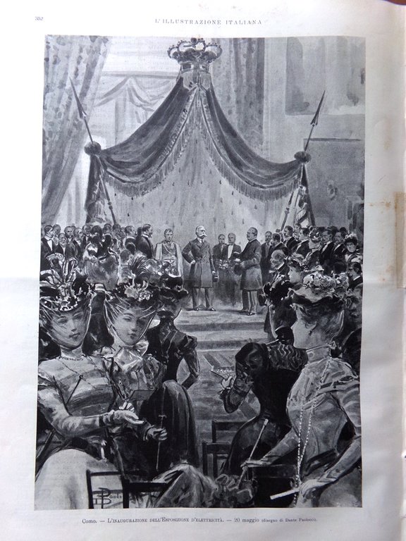 L'Illustrazione Italiana 28 Maggio 1899 Conferenza all'Aja Dreyfus Carrer Sciuti