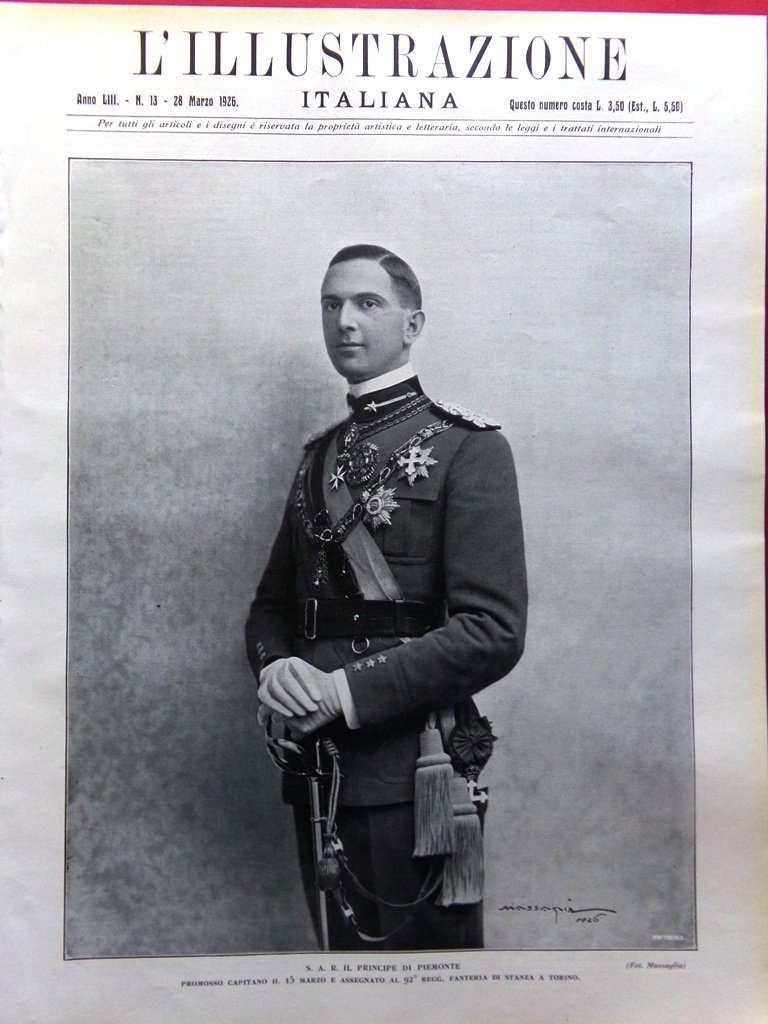 L'Illustrazione Italiana 28 Marzo 1926 Milano Mostra Novecento Bella Mostro … | Immagine principale