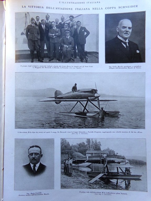 L'Illustrazione Italiana 28 Novembre 1926 Vico Schneider Tomba Puccini Pedrollo | Immagine Gallery 2