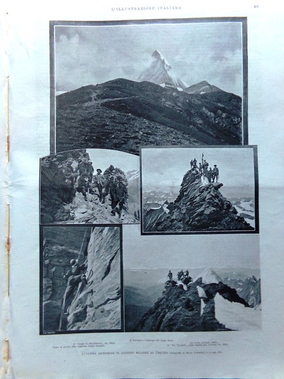 L'Illustrazione Italiana 28 Ottobre 1906 Vivanti Chartres Dumont Zeppelin Raggio