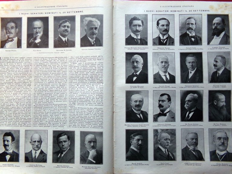L'Illustrazione Italiana 28 Settembre 1924 Senatori Pittura Russa Svizzera Duce | Immagine Gallery 3
