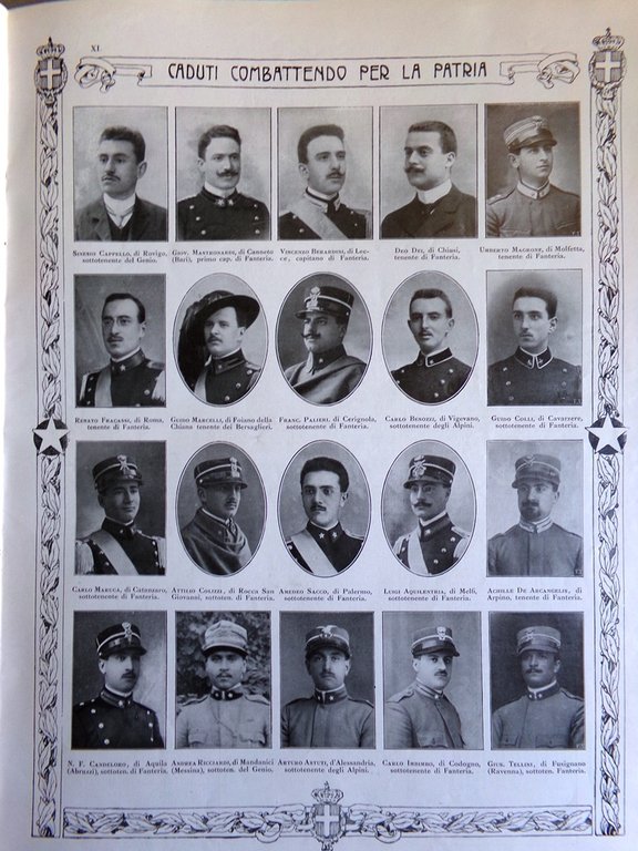 L'illustrazione Italiana 29 Agosto 1915 WW1 Isonzo Dalbono Valfurva Garroni …