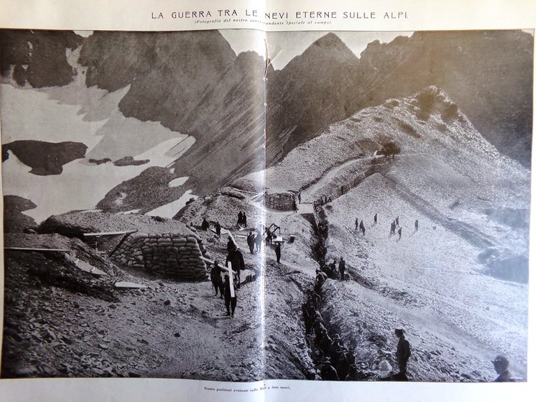 L'illustrazione Italiana 29 Agosto 1915 WW1 Isonzo Dalbono Valfurva Garroni …