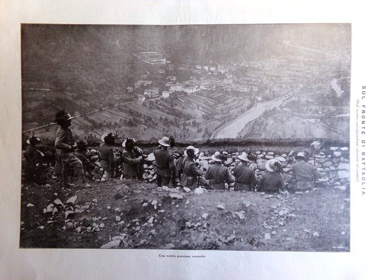 L'illustrazione Italiana 29 Agosto 1915 WW1 Isonzo Dalbono Valfurva Garroni …