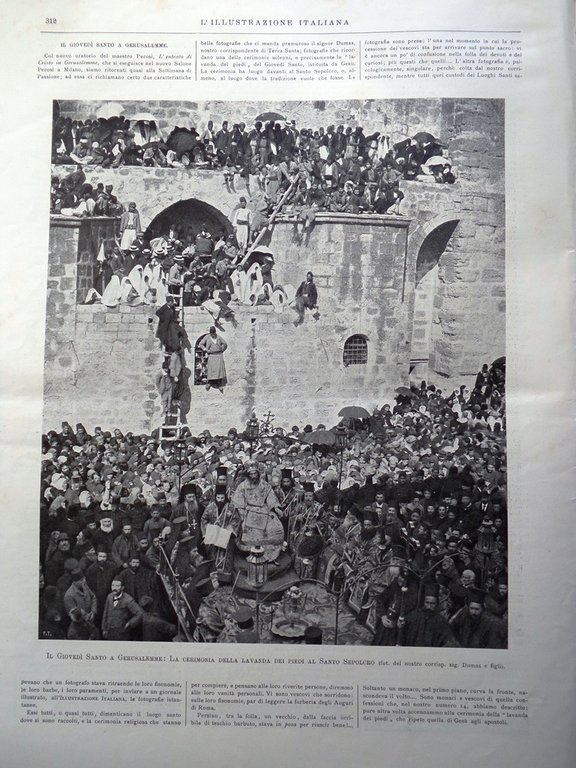 L'Illustrazione Italiana 29 Aprile 1900 Casa Verdi Natale Roma Sienkiewicz …