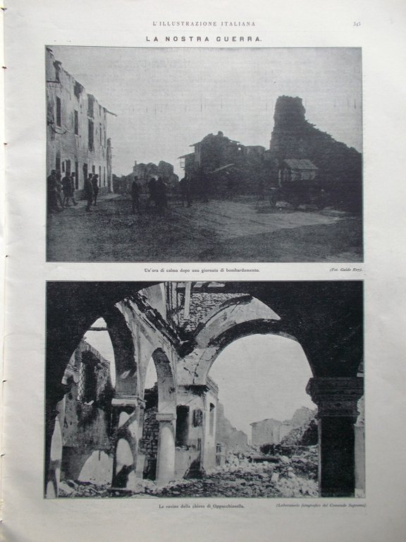 L'Illustrazione Italiana 29 Aprile 1917 WW1 Rivoluzione Russa Pantaleoni Altare