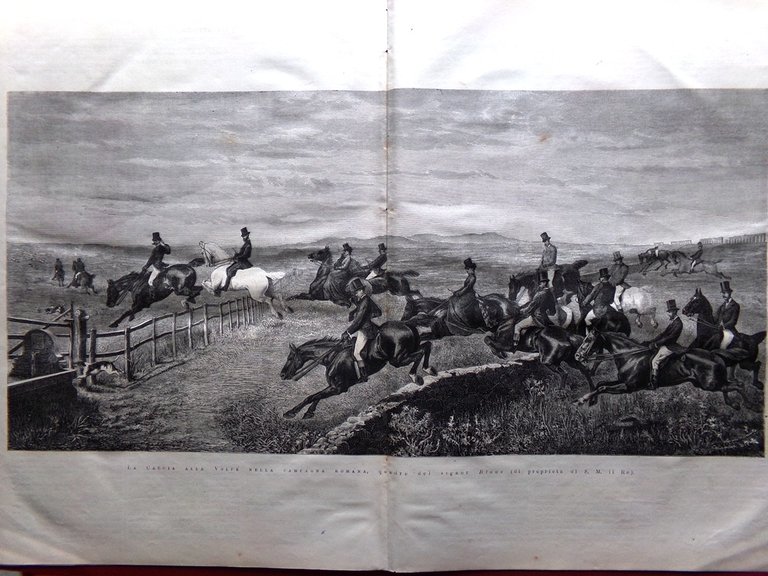 L'Illustrazione Italiana 29 Dicembre 1878 Camera Caccia Volpe D'Azeglio Ussi … | Immagine Gallery 4