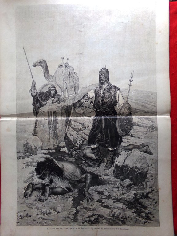 L'Illustrazione Italiana 29 Dicembre 1889 Menelik Narni Browning Borsa Mercurio