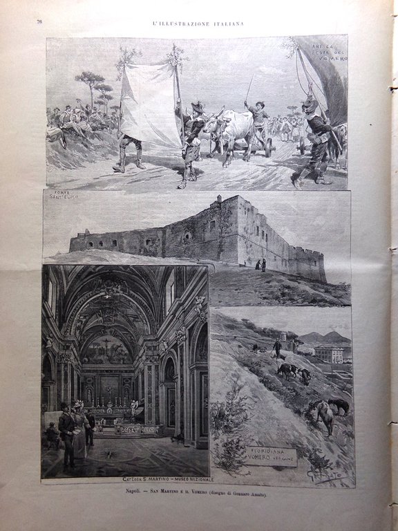 L'Illustrazione Italiana 29 Gennaio 1893 Traviata Saragozza Scandalo Banca Roma