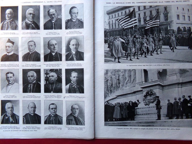 L'Illustrazione Italiana 29 Gennaio 1922 Morte Papa Benedetto XV Cardinali … | Immagine Gallery 2