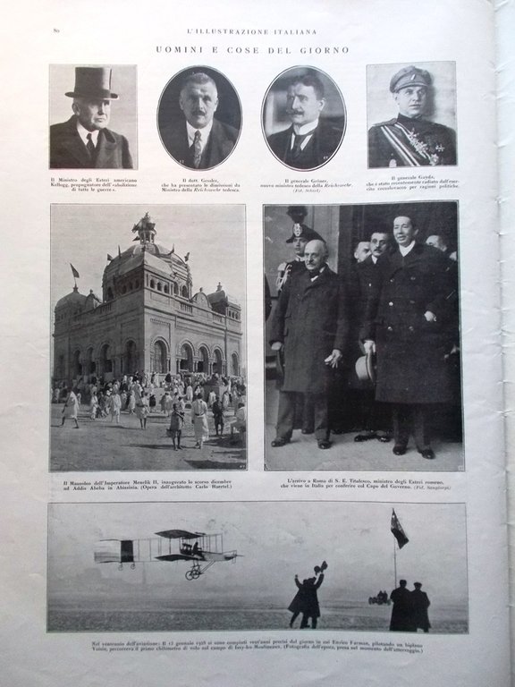 L'Illustrazione Italiana 29 Gennaio 1928 Caprarola Fascio Milano Lago Nemi … | Immagine Gallery 2