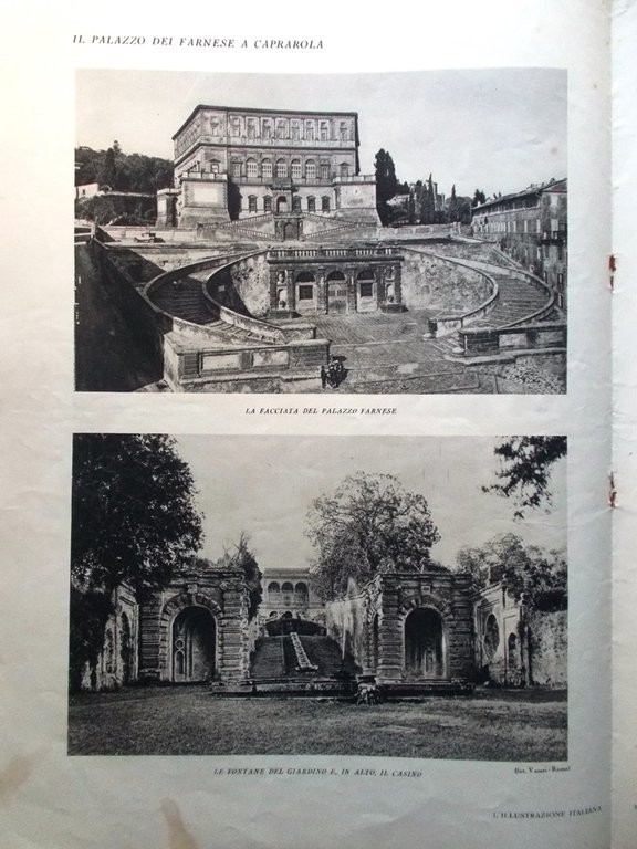 L'Illustrazione Italiana 29 Gennaio 1928 Caprarola Fascio Milano Lago Nemi … | Immagine Gallery 3