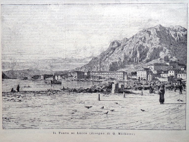 L'Illustrazione Italiana 29 Giugno 1884 Lecco Como Grattoni Torino Esposizione