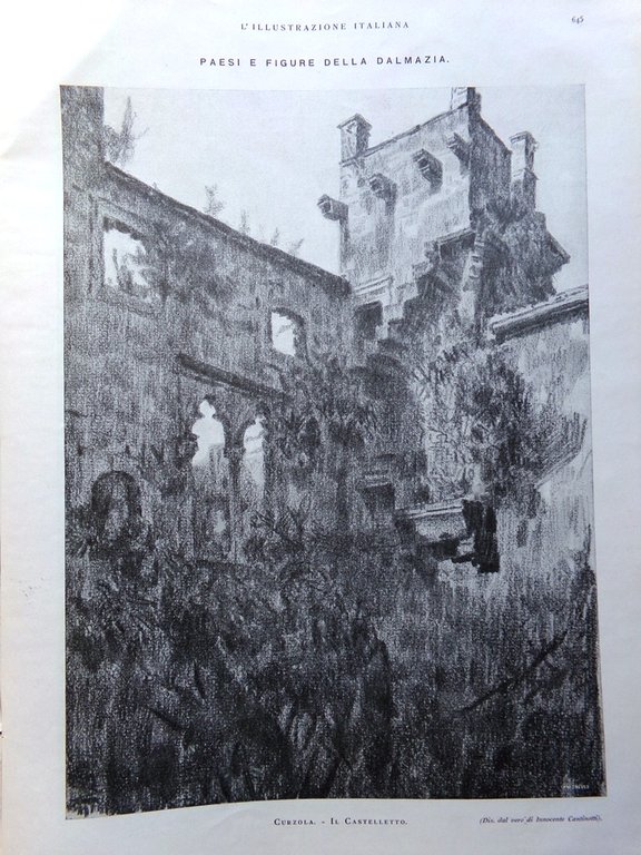 L'Illustrazione Italiana 29 Giugno 1919 Ministero Nitti Dalmazia Tallone Tandura