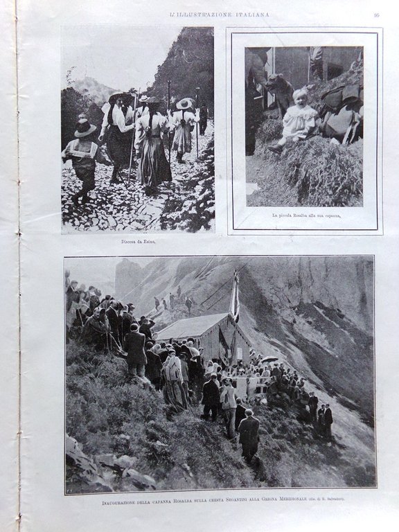 L'Illustrazione Italiana 29 Luglio 1906 Alfred Dreyfus Vezza d'Oglio Segantini