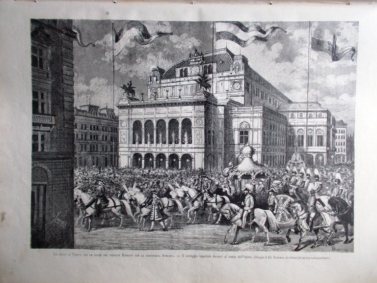 L'Illustrazione Italiana 29 Maggio 1881 Lago Como Bellagio Mikado Nozze …