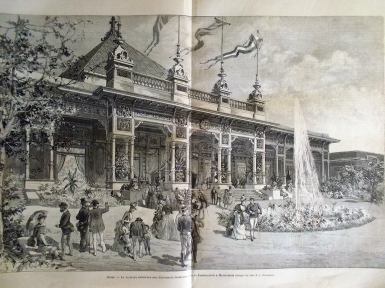 L'illustrazione Italiana 29 Maggio 1887 Esposizione di Milano Venezia Kraszewski