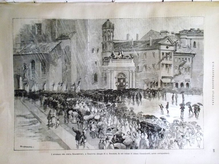 L'illustrazione Italiana 29 Maggio 1887 Esposizione di Milano Venezia Kraszewski