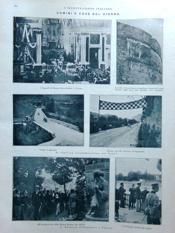 L'Illustrazione Italiana 29 Maggio 1921 XXVI Legislatura Moretti Circuito Garda