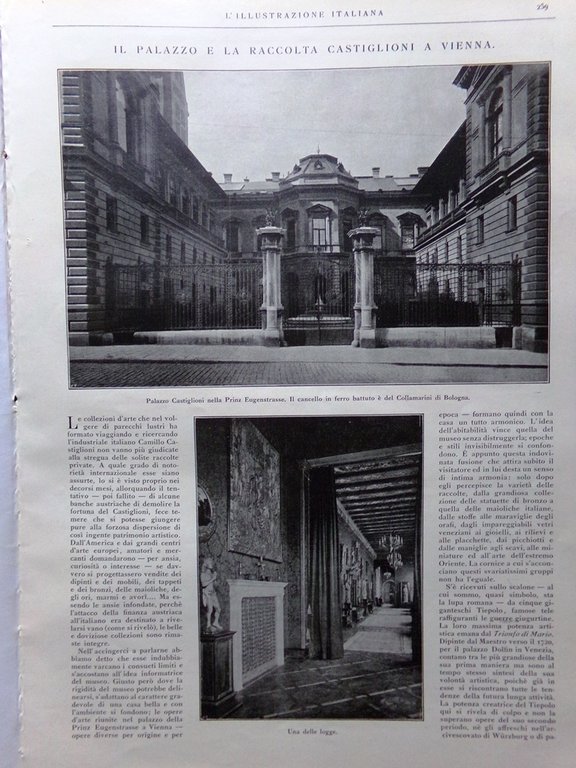 L'Illustrazione Italiana 29 Marzo 1925 De Amicis Fasci Roma Castiglioni … | Immagine Gallery 3