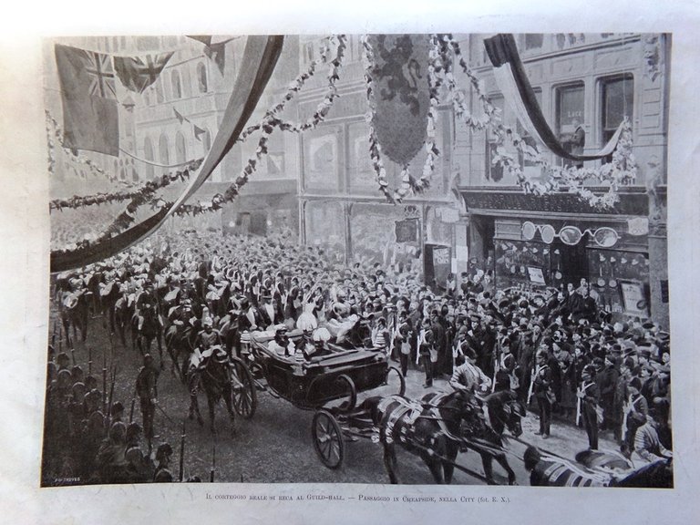 L'Illustrazione Italiana 29 Novembre 1903 Sovrani d'Italia Inghilterra Bettolo