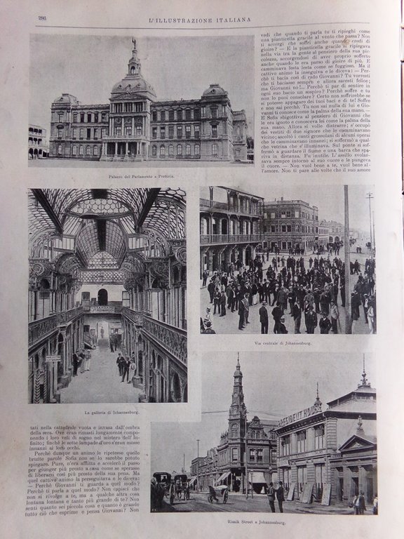 L'Illustrazione Italiana 29 Ottobre 1899 Guerra Transvaal Kimberley Nievo Cina