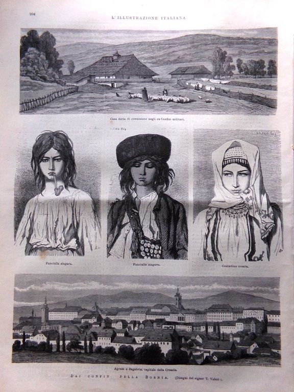 L'Illustrazione Italiana 29 Settembre 1878 Disastro Tamigi Alice Bywell Bosnia | Immagine Gallery 4