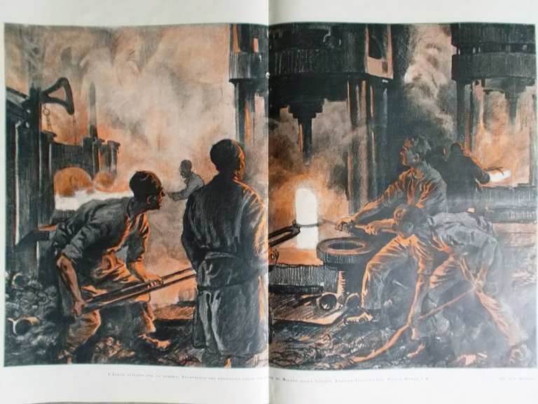 L'Illustrazione Italiana 29 Settembre 1918 WW1 Alpino di Villar Perosa …