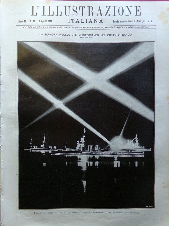 L'Illustrazione Italiana 3 Agosto 1924 Montagna De Carolis Selvatico Lago … | Immagine Gallery 1