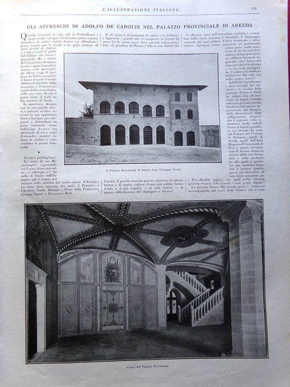 L'Illustrazione Italiana 3 Agosto 1924 Montagna De Carolis Selvatico Lago … | Immagine Gallery 3