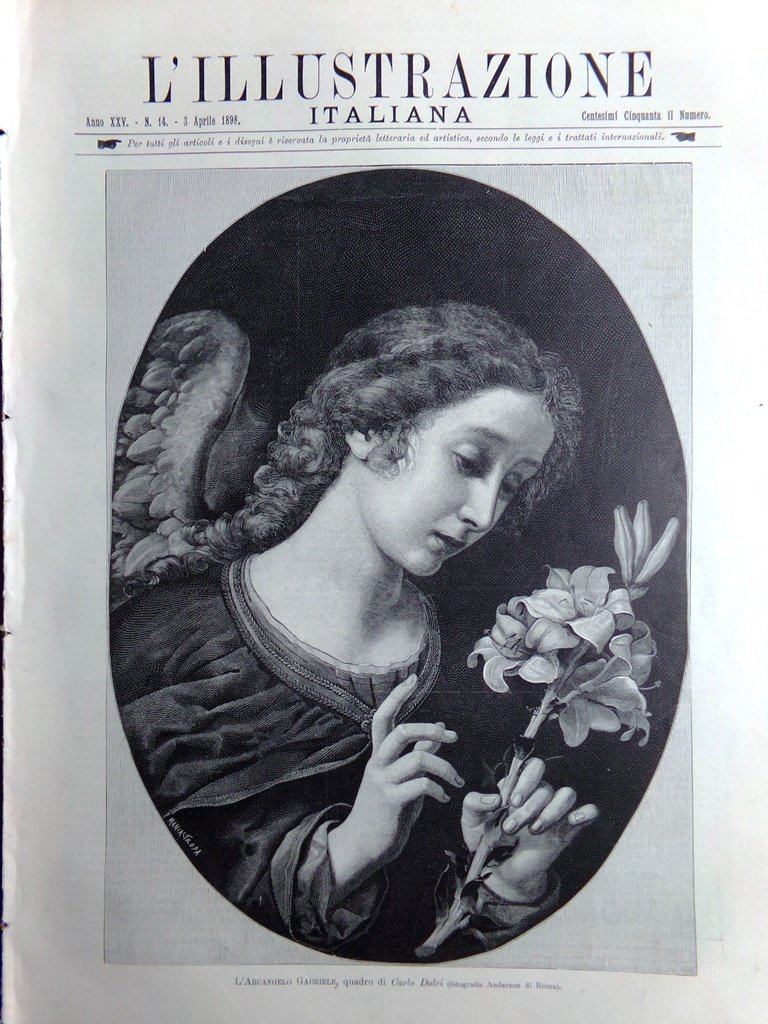 L'Illustrazione Italiana 3 Aprile 1898 Vita a Canea Zola Parigi …